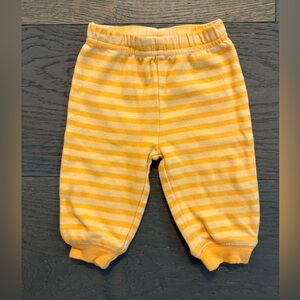 Gagou baby yellow pants 0-3M NWT retail $29